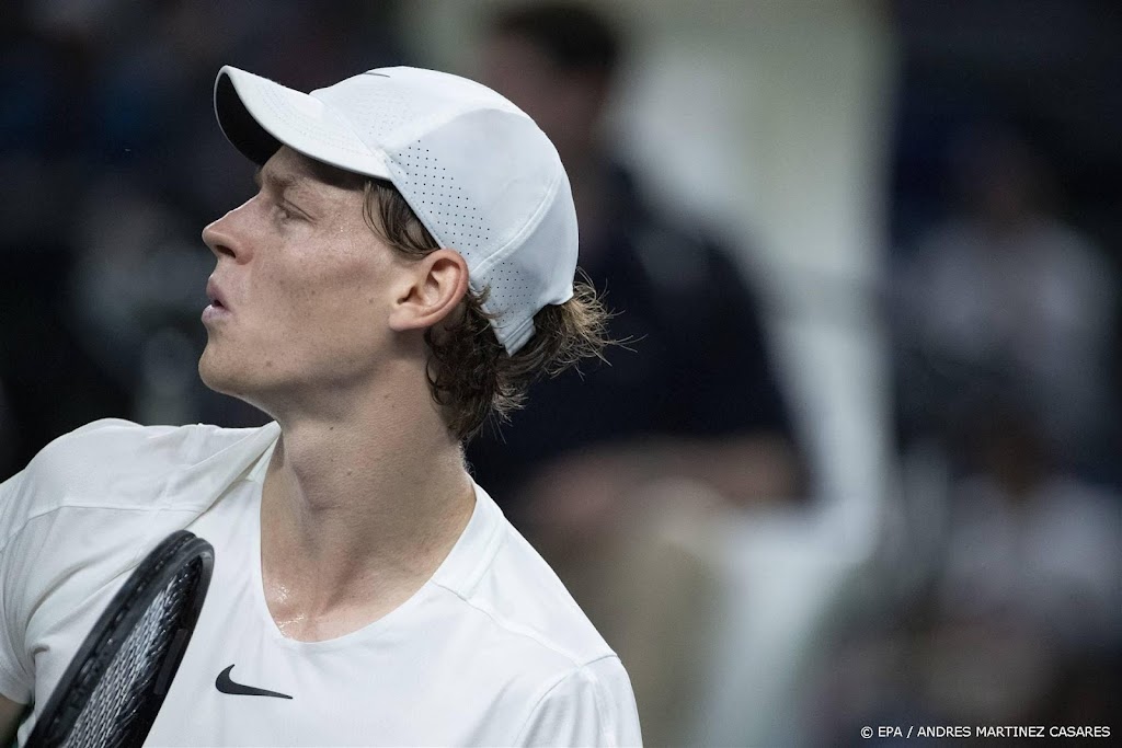 Tennisser Sinner meldt zich af voor toernooi in Antwerpen