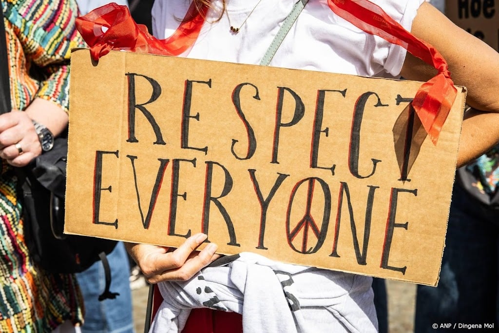 Enkele honderden bij demonstratie van Samen Tegen Fascisme