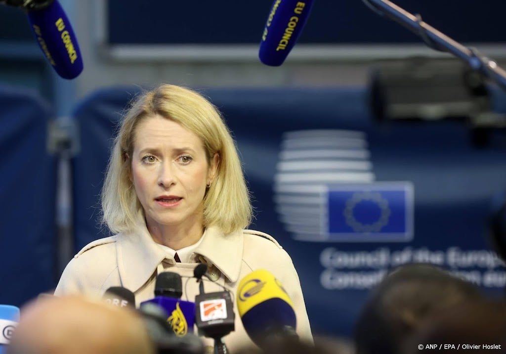 Kallas roept VS op sancties tegen Rusland in te stellen