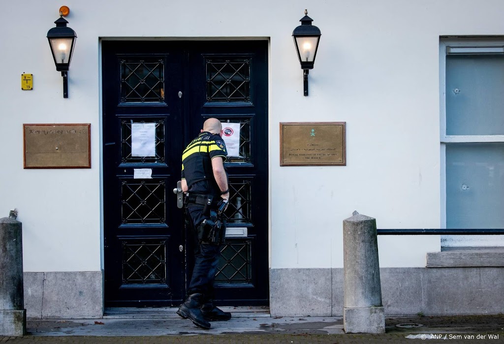 Ambassade van SaudiArabië in Den Haag beschoten Ambassade van SaudiArabië in Den Haag beschoten