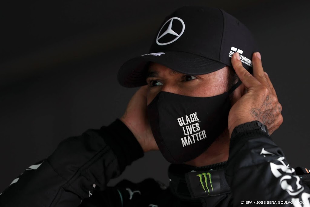Hamilton trok meer aandacht als activist dan coureur