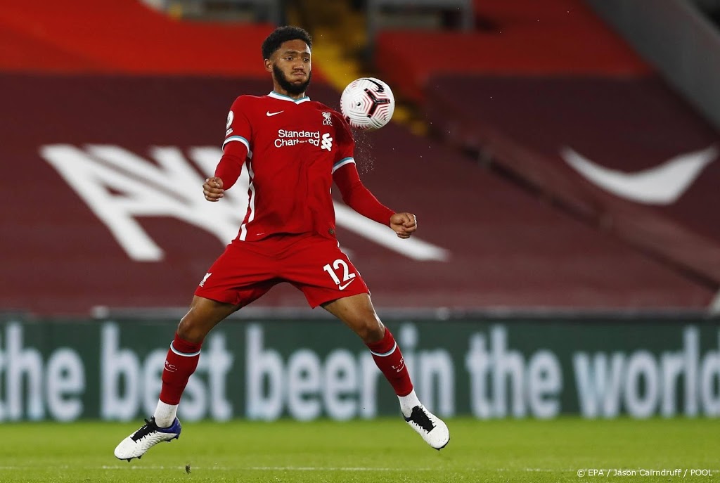 Liverpool bevestigt zware blessure verdediger Gomez