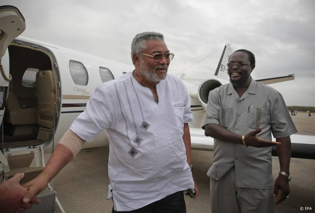 Ghanese oud-president Rawlings (73) overleden