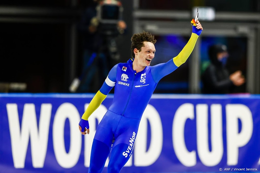 Schaatser Van der Poel verslaat Bergsma op 5000 meter in Polen