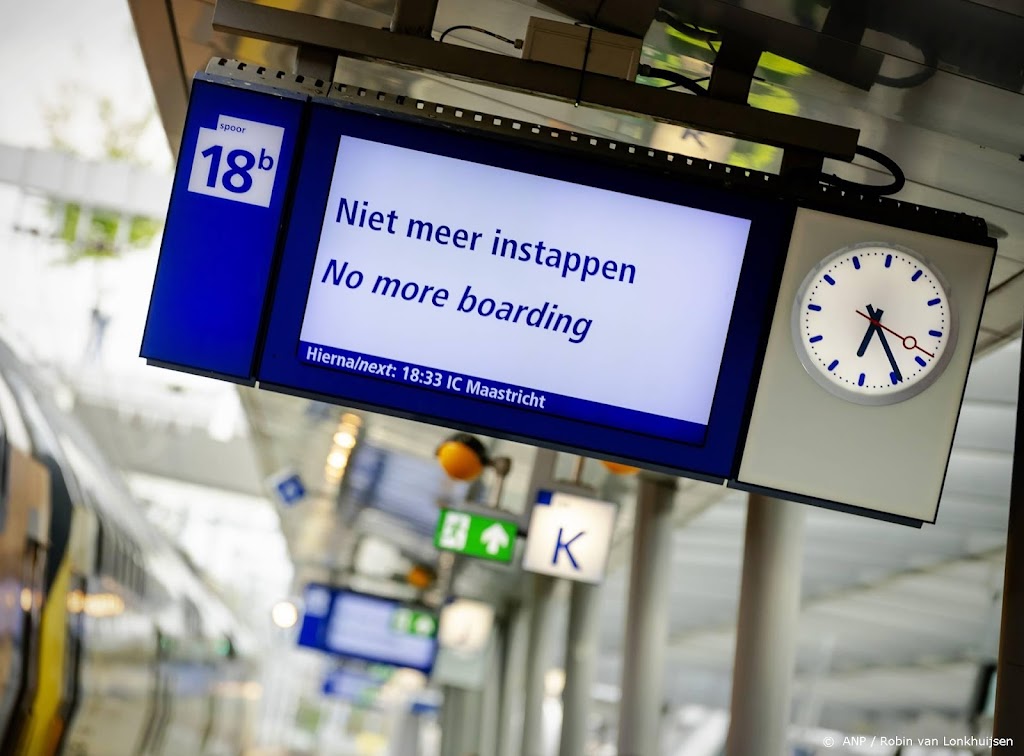 Storing bij NS verholpen, reisinformatie weer actueel