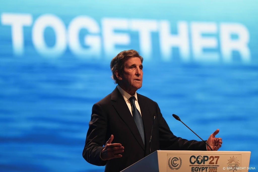 Kerry: aantal landen wil 1,5 graad niet in slotverklaring COP27