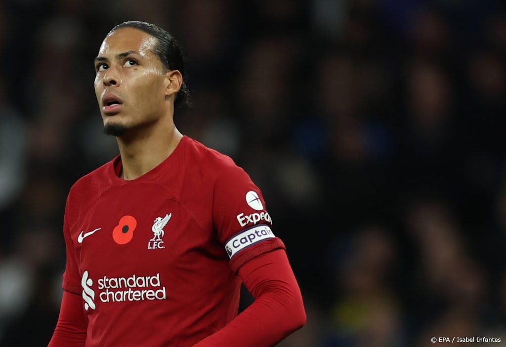 Aanvoerder Van Dijk wint laatste duel met Liverpool voor WK 