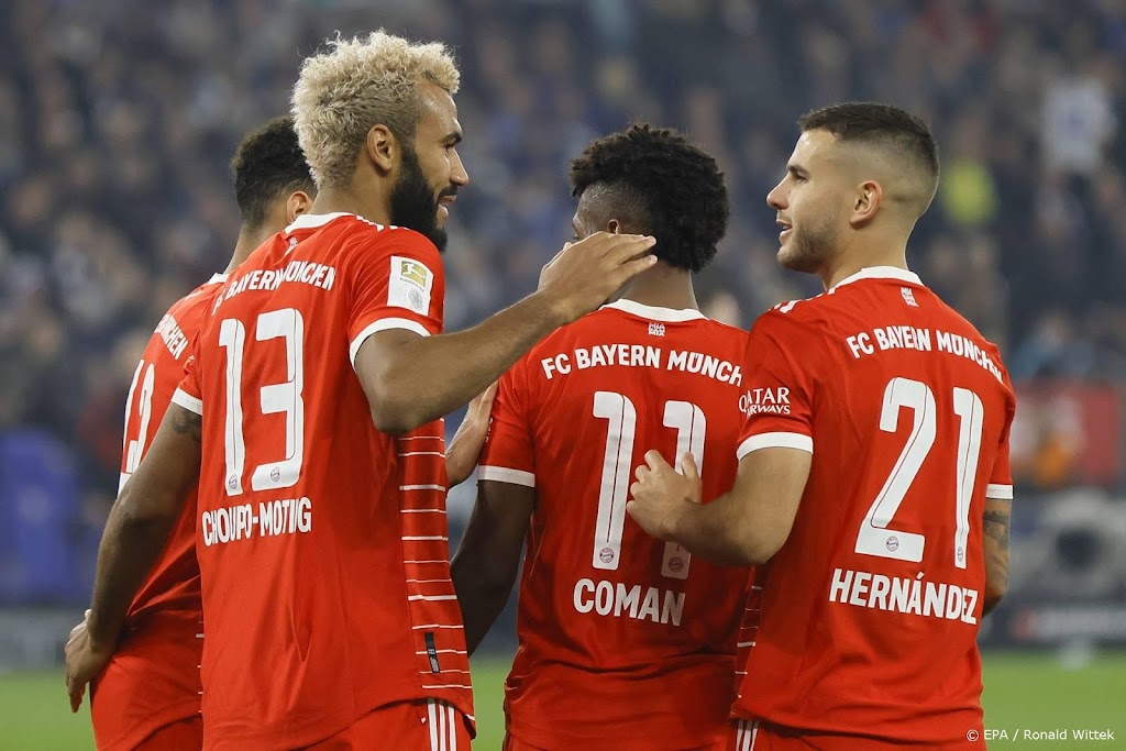 Bayern klopt Schalke, invalbeurt De Ligt na blessure