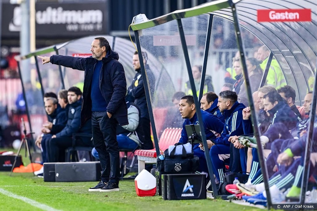 Ajax lijdt in blessuretijd puntenverlies bij Almere City FC