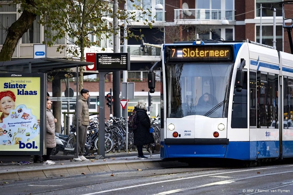 Minder tram- en buslijnen in Amsterdam om verwachte onrust