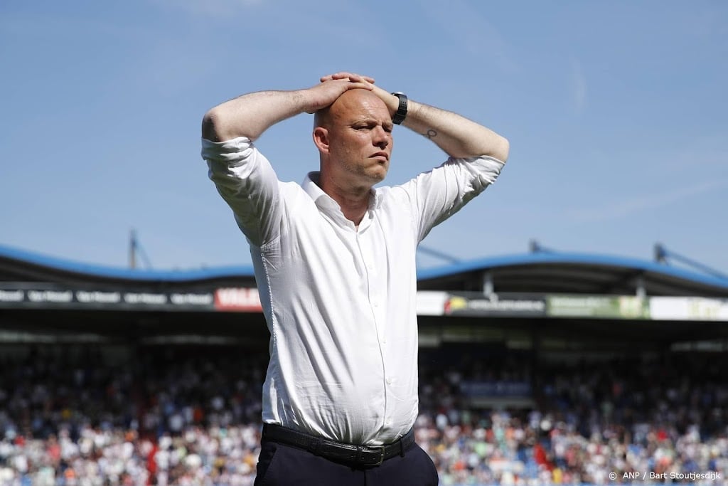 Willem II neemt afscheid van trainer Hofland