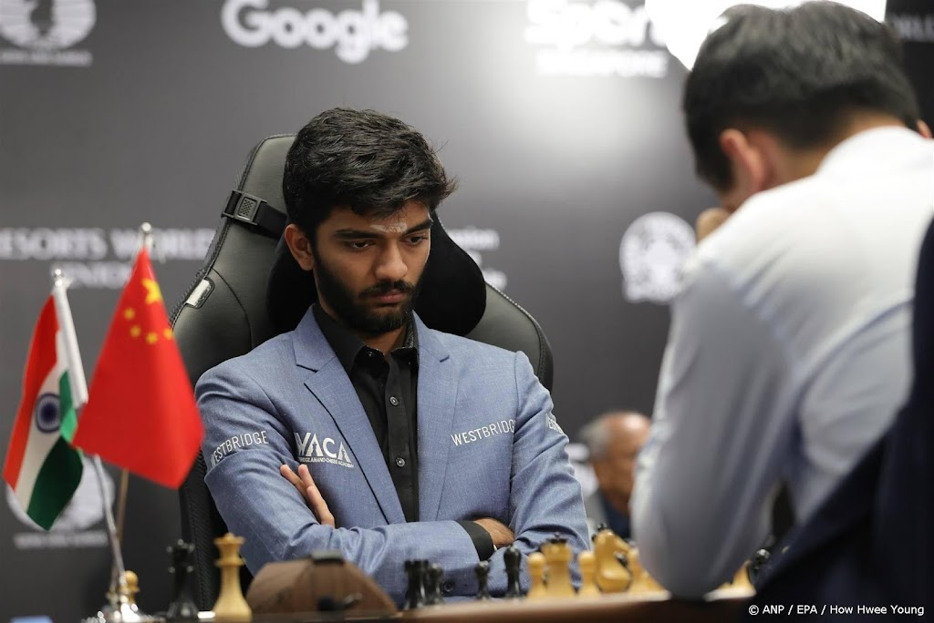 Schaker Gukesh verslaat Ding en is jongste wereldkampioen ooit 