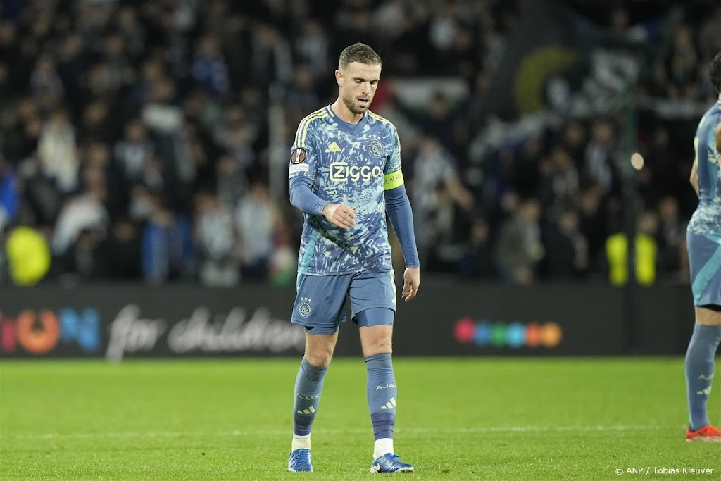 Ajax start met Henderson, Rensch en Godts tegen Lazio