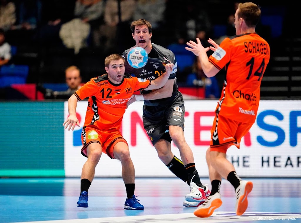 Handballers uitgeschakeld op EK na nederlaag tegen Spanje