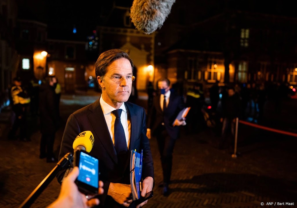 Rutte: vrijdag praten over politieke gevolgen toeslagenaffaire