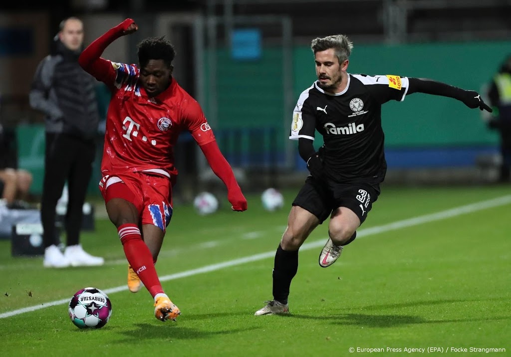 Holstein Kiel stunt tegen Bayern München in Duitse beker