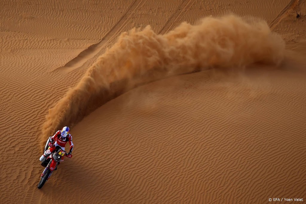 Motorcoureur Sunderland herovert leiding op voorlaatste dag Dakar