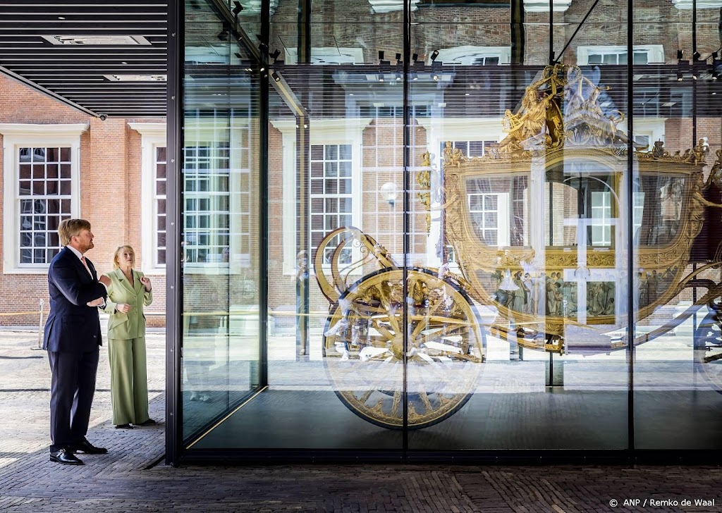 Amsterdam Museum opent binnenplaats om Gouden Koets te tonen