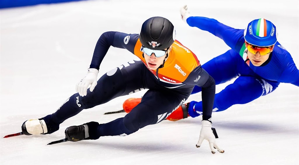 Drie Nederlanders naar finale 1500 meter bij EK shorttrack  