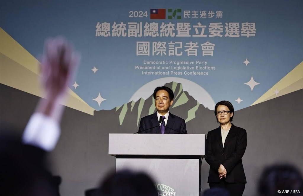 China: verkiezingen tonen dat meeste Taiwanezen DPP niet steunen
