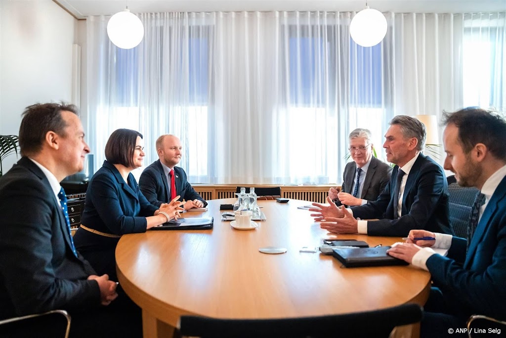 Schoof spreekt oppositieleider Belarus, uit zorgen over repressie