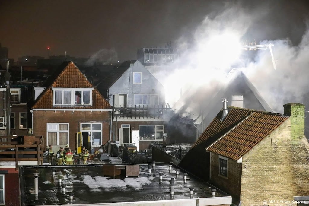 Brand in centrum Leeuwarden grotendeels onder controle
