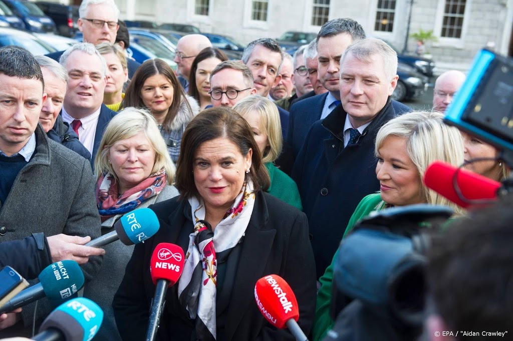 Fianna Fáil wil niet regeren met linkse Sinn Féin in Ierland