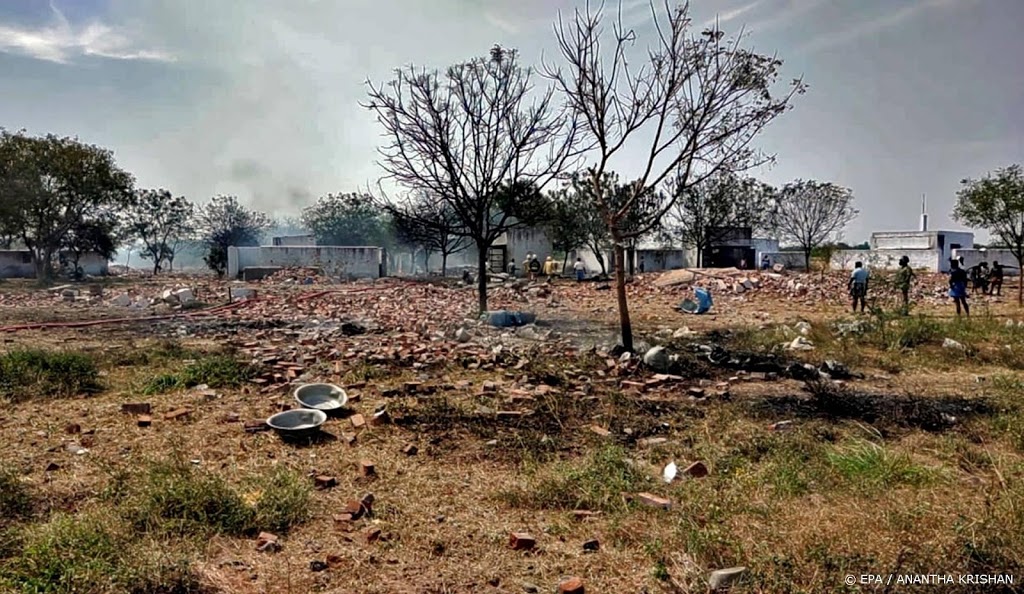 Doden bij ontploffing in Indiase vuurwerkfabriek
