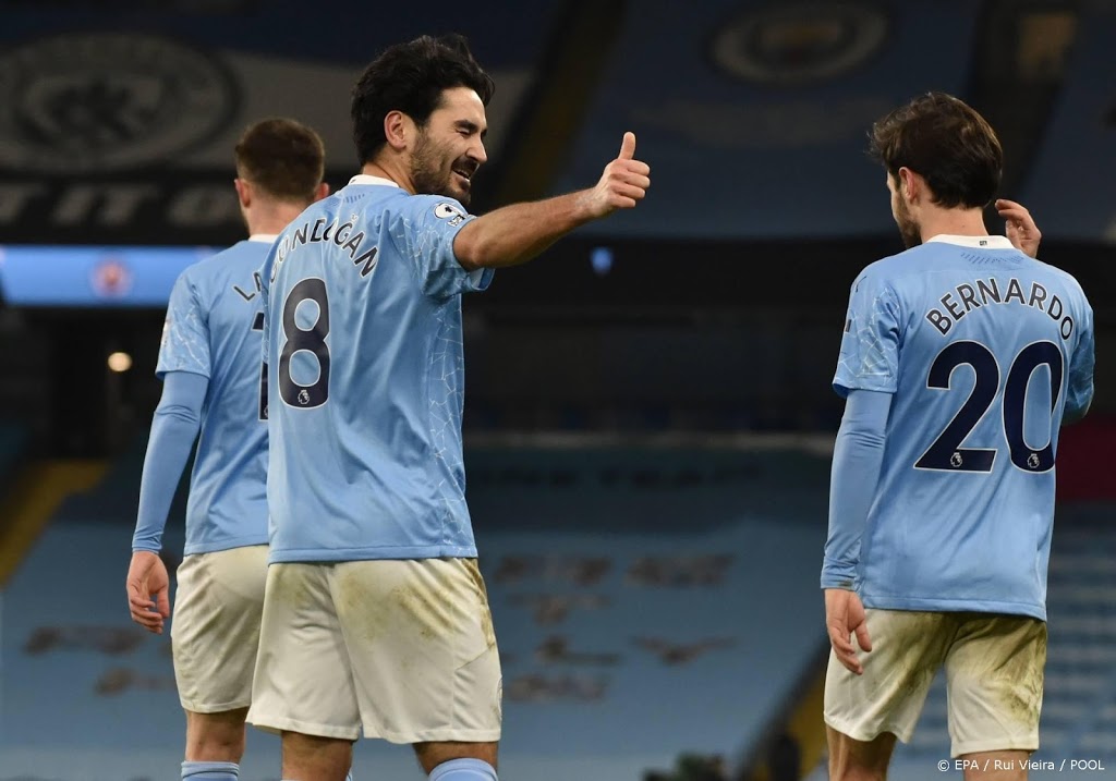 Manchester City gaat door met winnen in Premier League