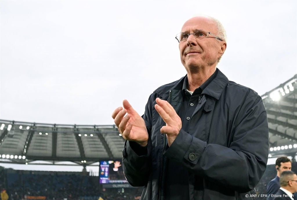 Ernstig zieke Eriksson leidt Liverpool in benefietduel met Ajax 