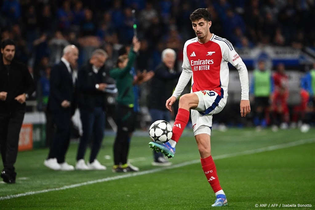 Arsenal rest van het seizoen zonder geblesseerde Havertz