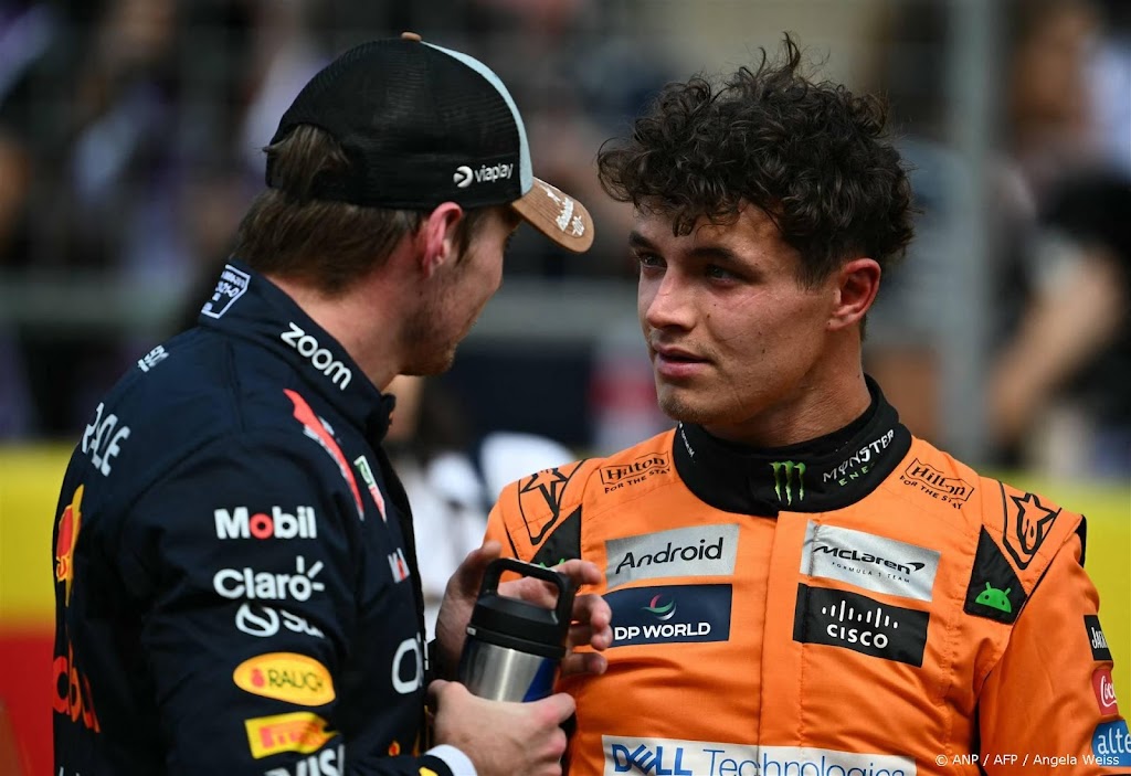 Norris waarschuwt: met de ellebogen gevecht aan met Verstappen   