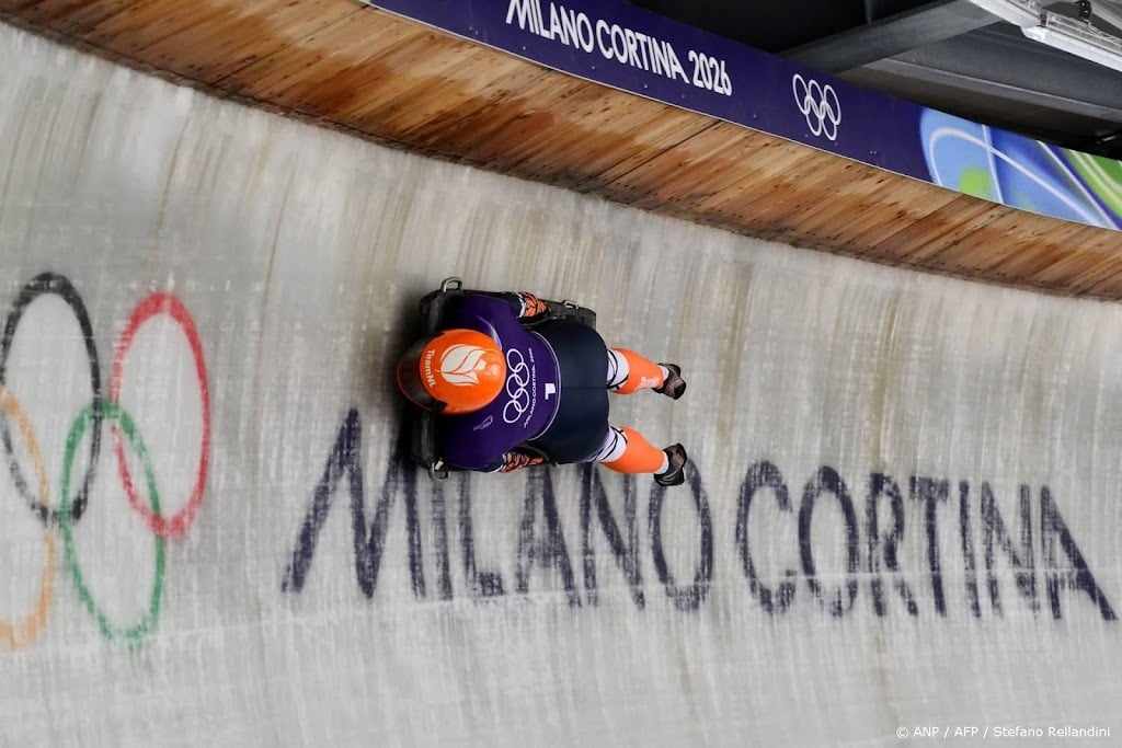 Skeletonster Bos slechts elfde bij eerste run op Spelen 