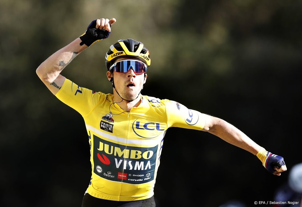 Roglic boekt in het geel derde ritzege in Parijs-Nice