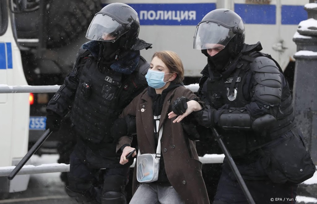 Honderden arrestaties bij bijeenkomst Russische oppositie