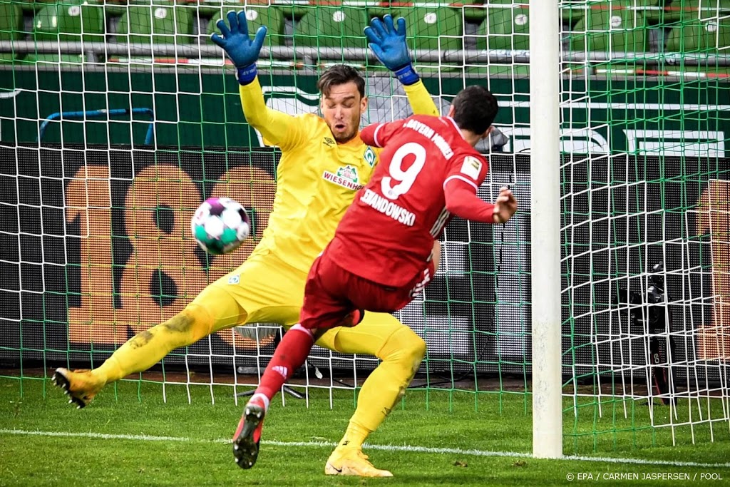 Koploper Bayern München verslaat Werder Bremen