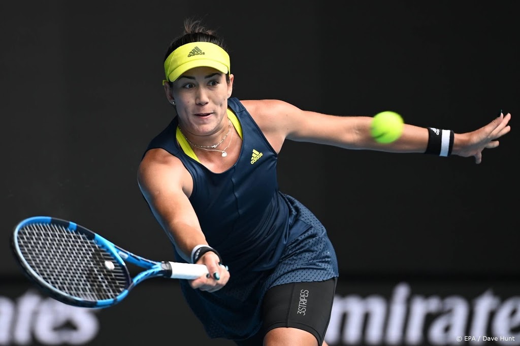 Tennisster Muguruza pakt in Dubai eerste titel sinds 2019