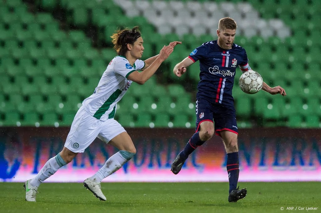 FC Emmen schiet weinig op met gelijkspel (1-1) bij FC Groningen