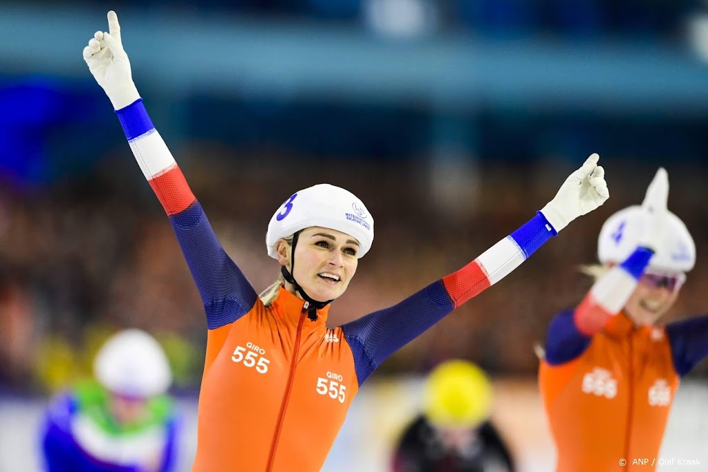 Olympisch kampioene Schouten ook beste op massastart in Thialf 