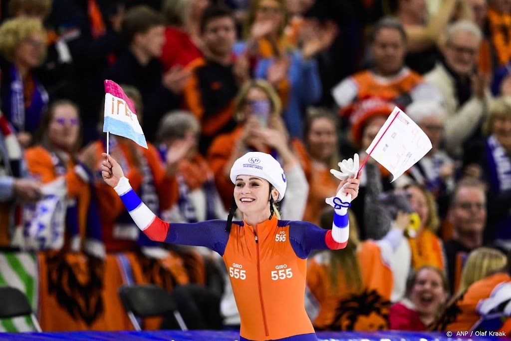 Voor een vol Thialf haalt Schouten nog een keer alles uit de kast