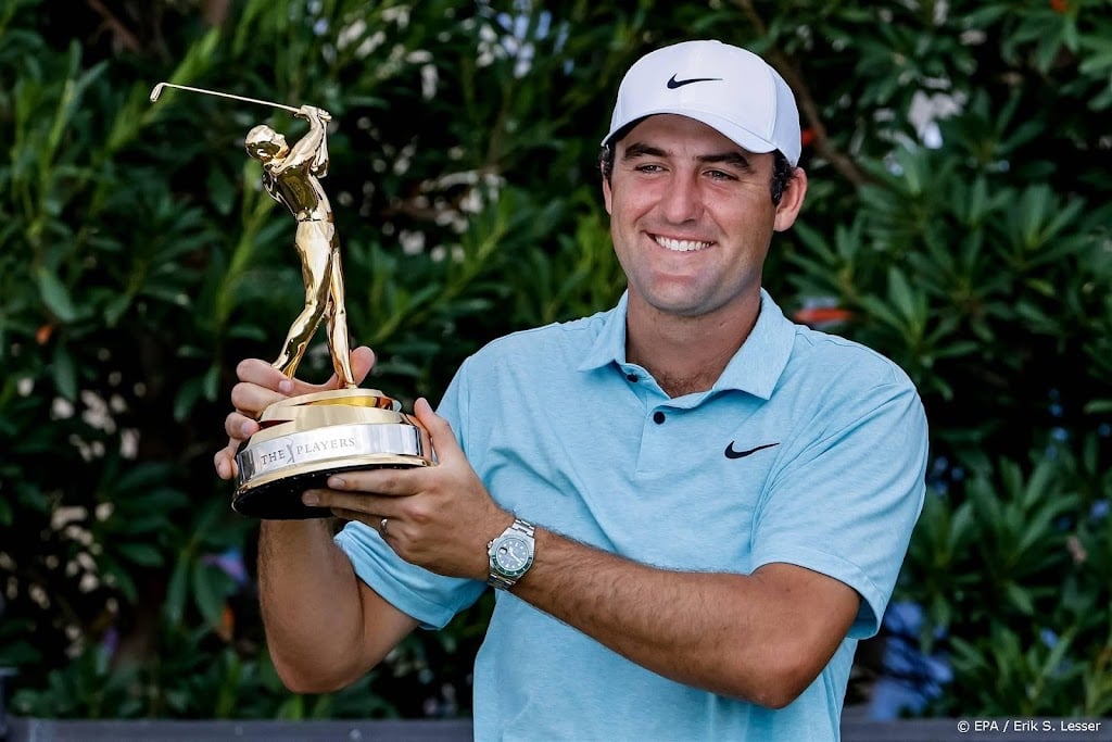 Golfer Scheffler met lucratieve zege 'The Players' terug op 1