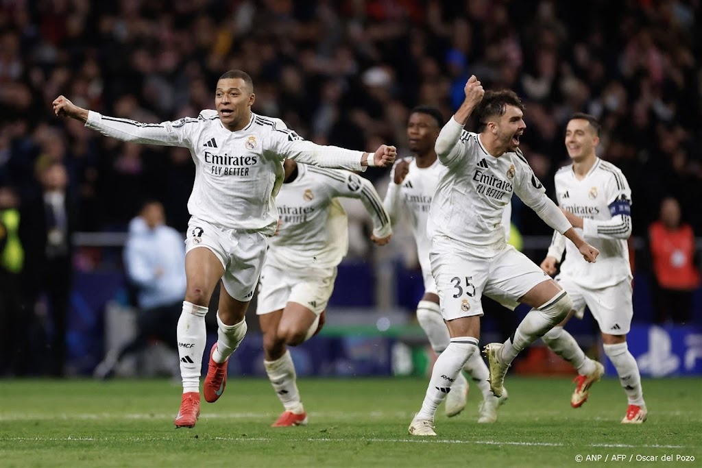 Real Madrid schakelt Atlético uit na strafschoppen