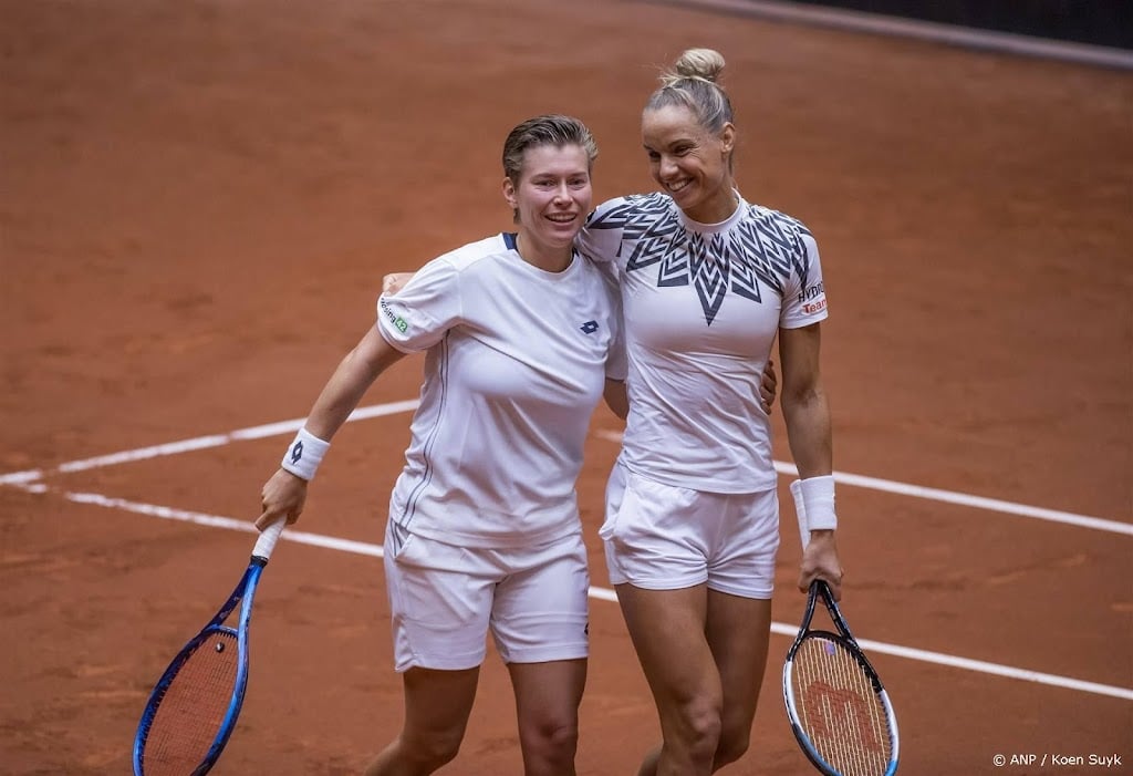 Tennissters met Lamens, Rus en Schuurs in Billie Jean King Cup
