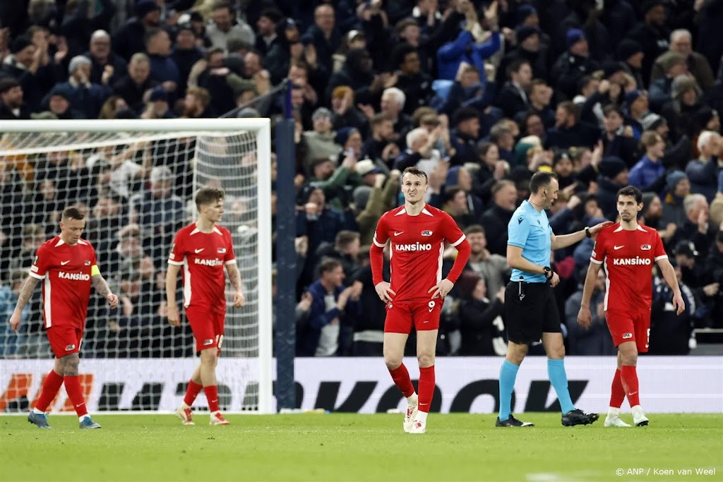 AZ verliest bij Tottenham en grijpt ook naast plek in kwartfinale
