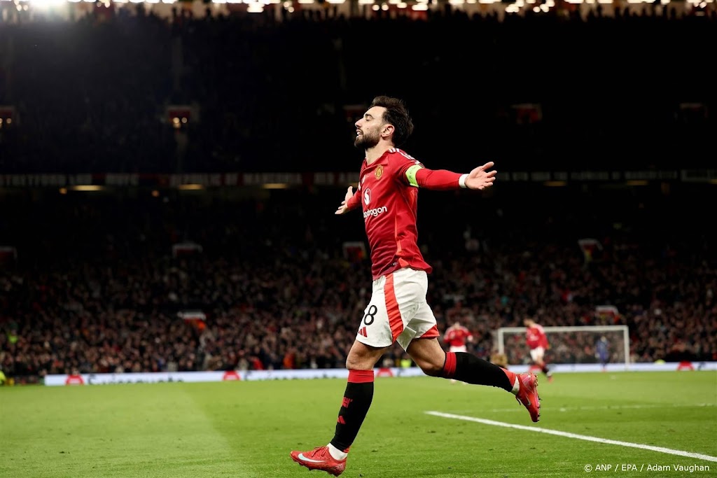 Fernandes helpt Manchester United naar kwartfinales Europa League