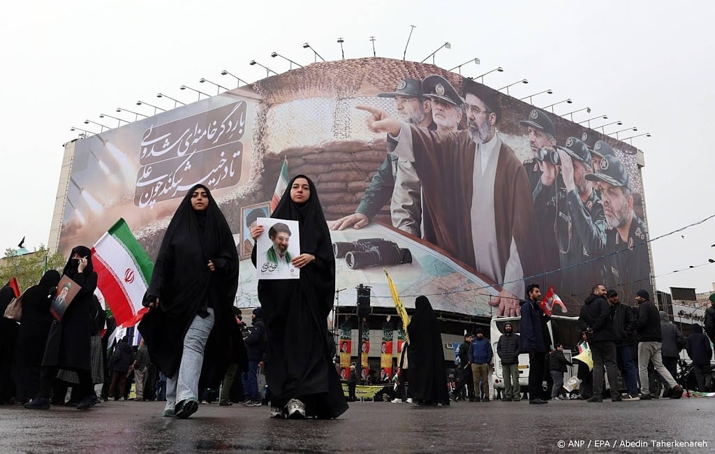 Iraniërs ondanks oorlog de straat op voor Dag van Jeruzalem