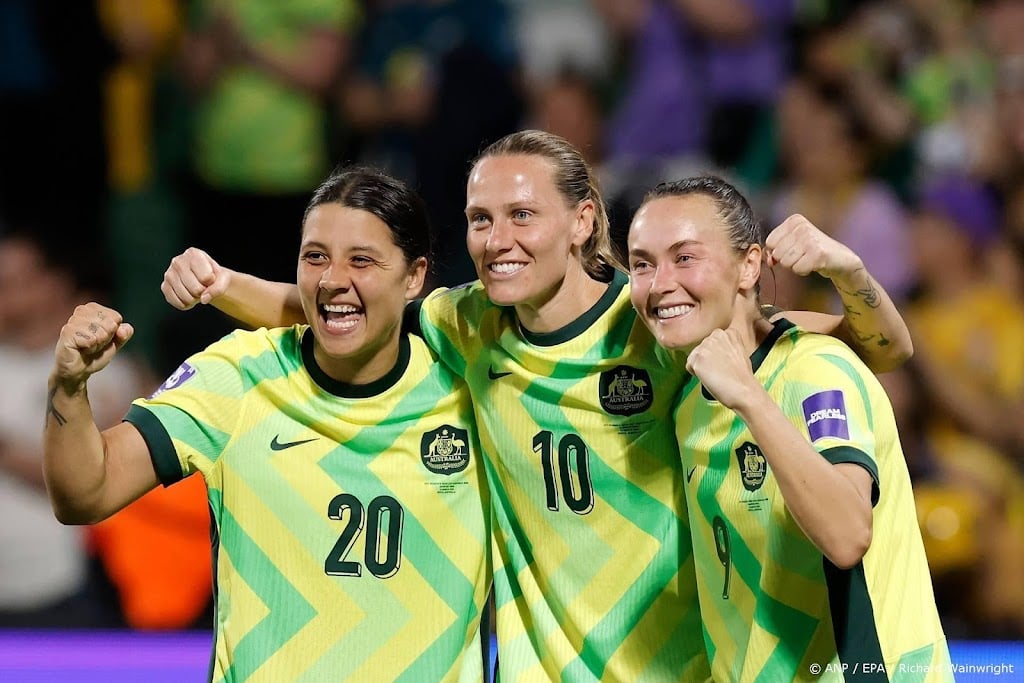 Australië kwalificeert zich voor WK voetbal voor vrouwen