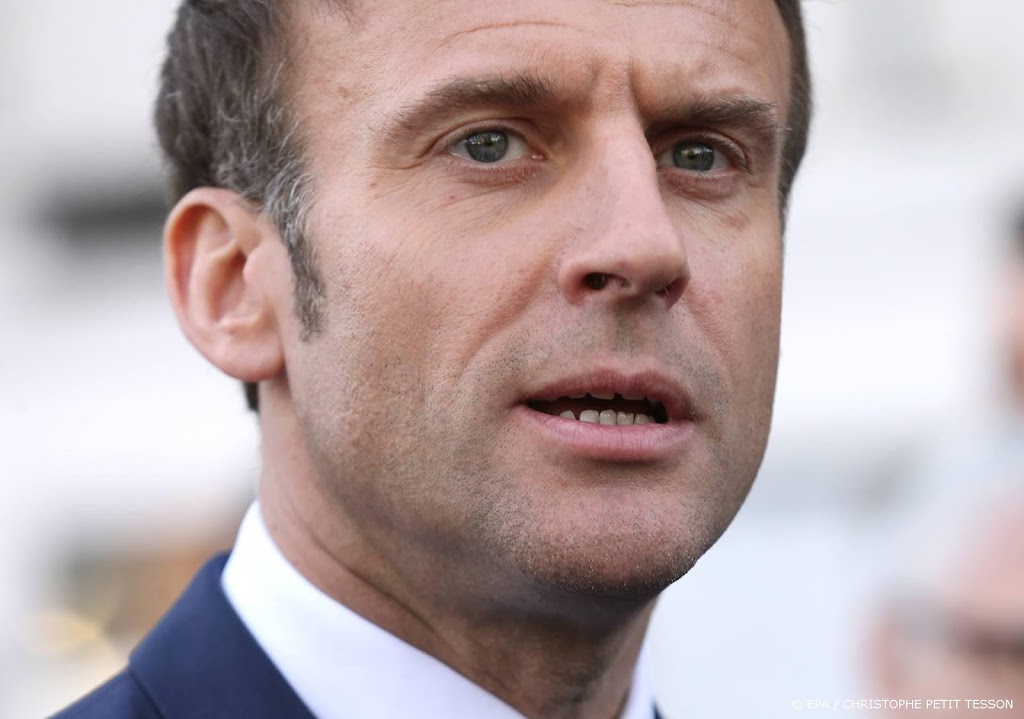 Macron waarschuwt tegen 'verbale escalatie' rond Oekraïne