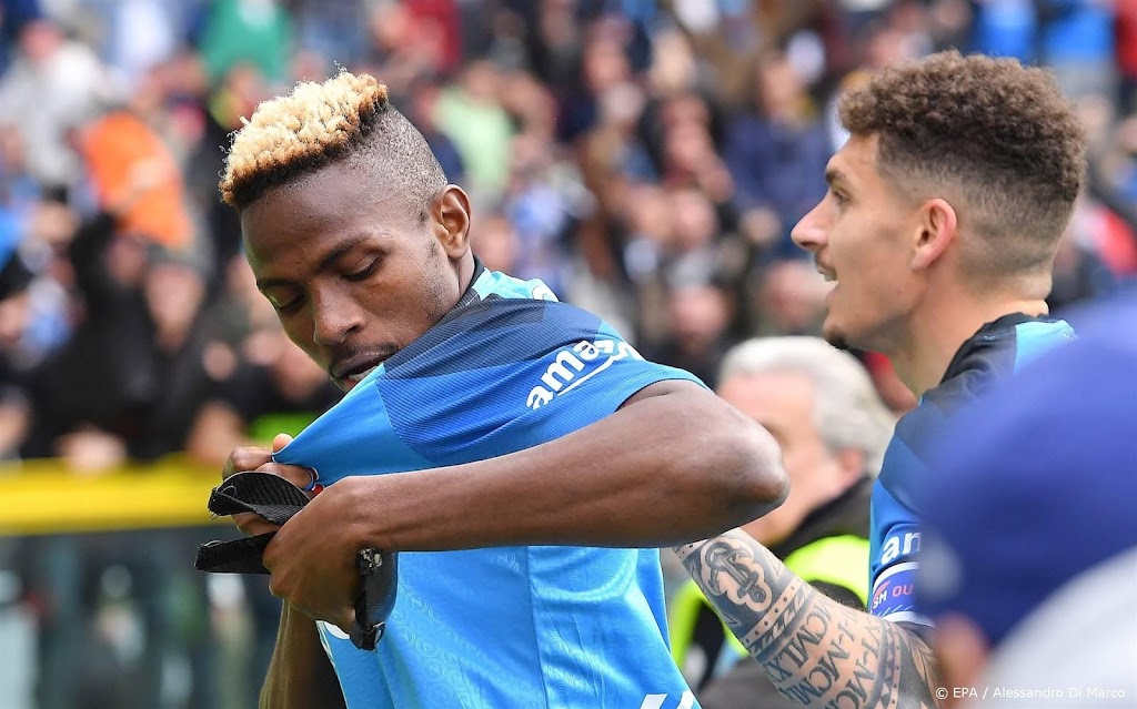 Napoli rekent in return tegen AC Milan op topscorer Osimhen