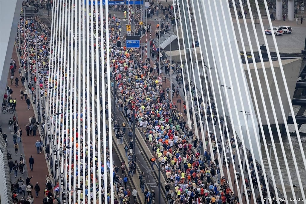 App om lopers te tracken tijdens Marathon Rotterdam ligt eruit